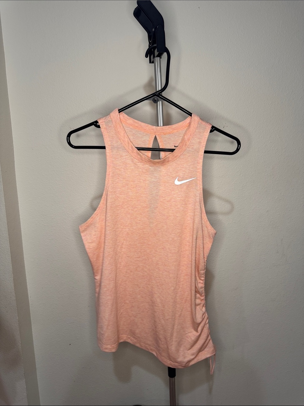 Nike Women's Light Peach Athletic Tank Top